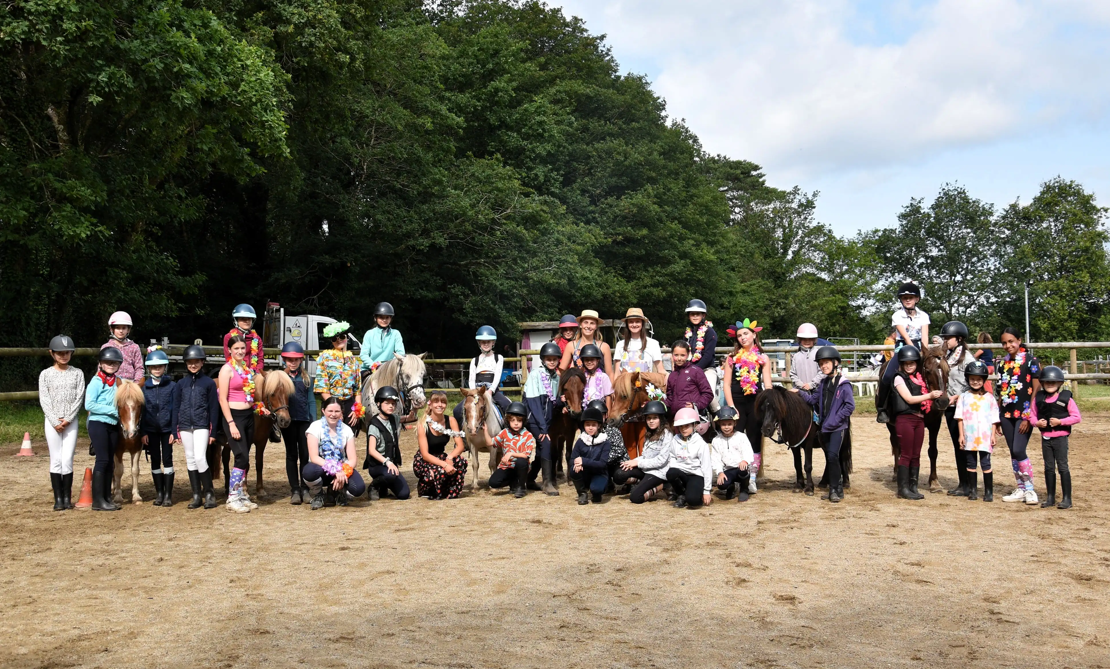 Photo les cours à poney