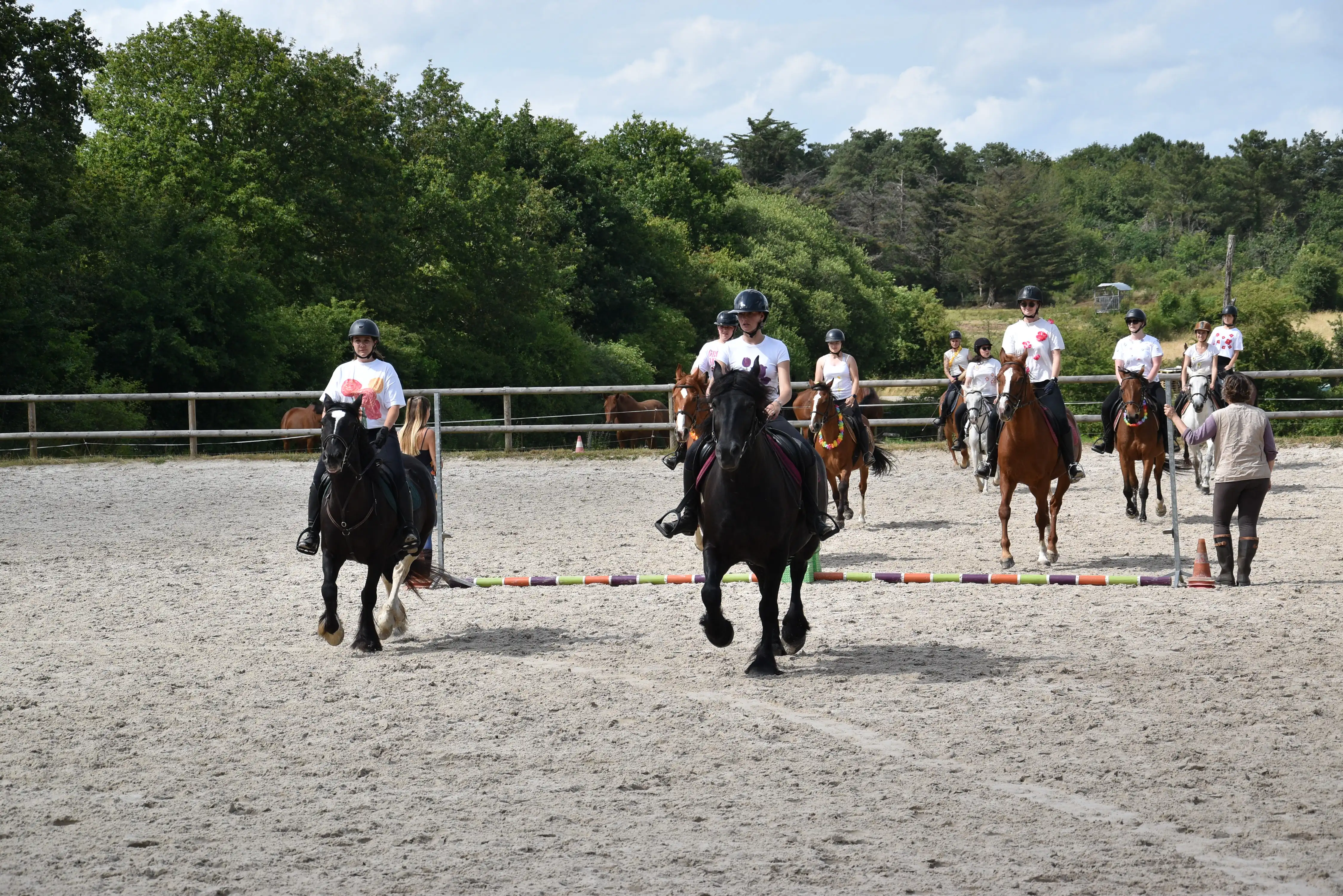 Photo passage à cheval